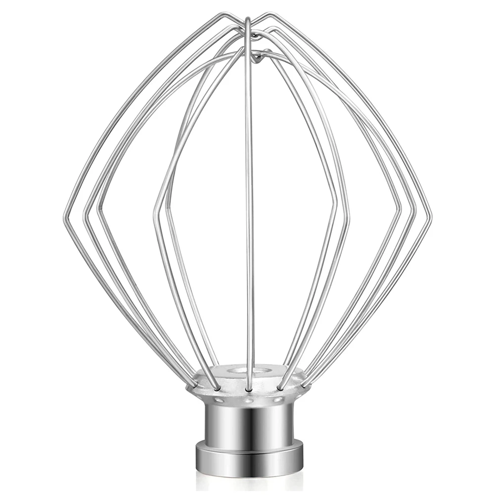 

Whisk Attachment for Stand Mixer with Tilting Head, Stainless Steel Egg Cream Stirrer, Cake Mayonnaise Whisk