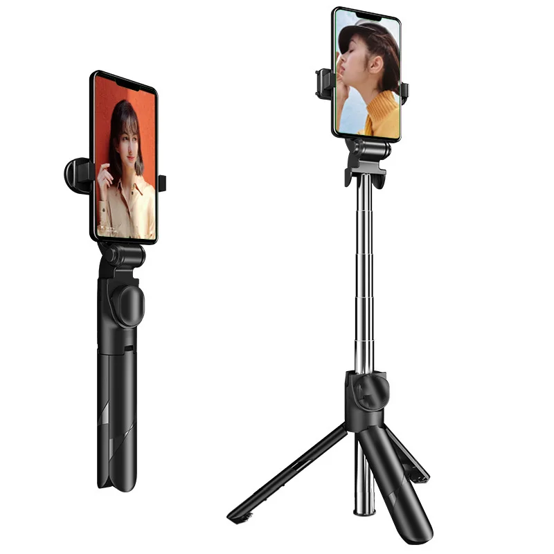 

Bluetooth-Compatible Selfie Stick Mobile Phone Holder Retractable Multifunctional Mini Tripod With Wireless Remote Shutter
