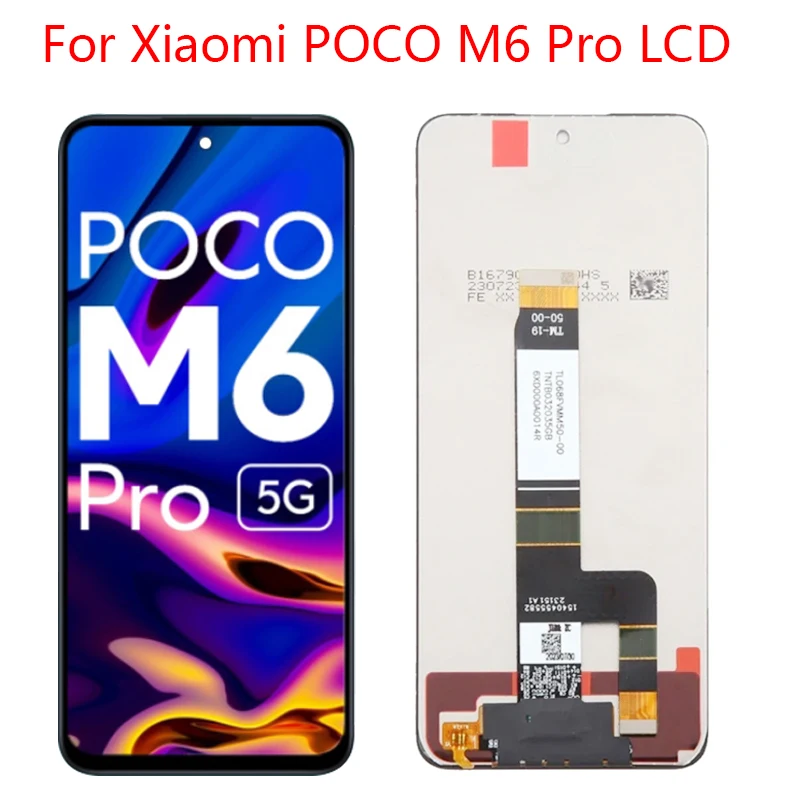 6 79 For Xiaomi POCO M6 Pro 5G LCD Display Touch Screen Digitizer 6-4-amoled-for-realme-9-pro-plus-rmx3393-lcd-display-touch-screen
