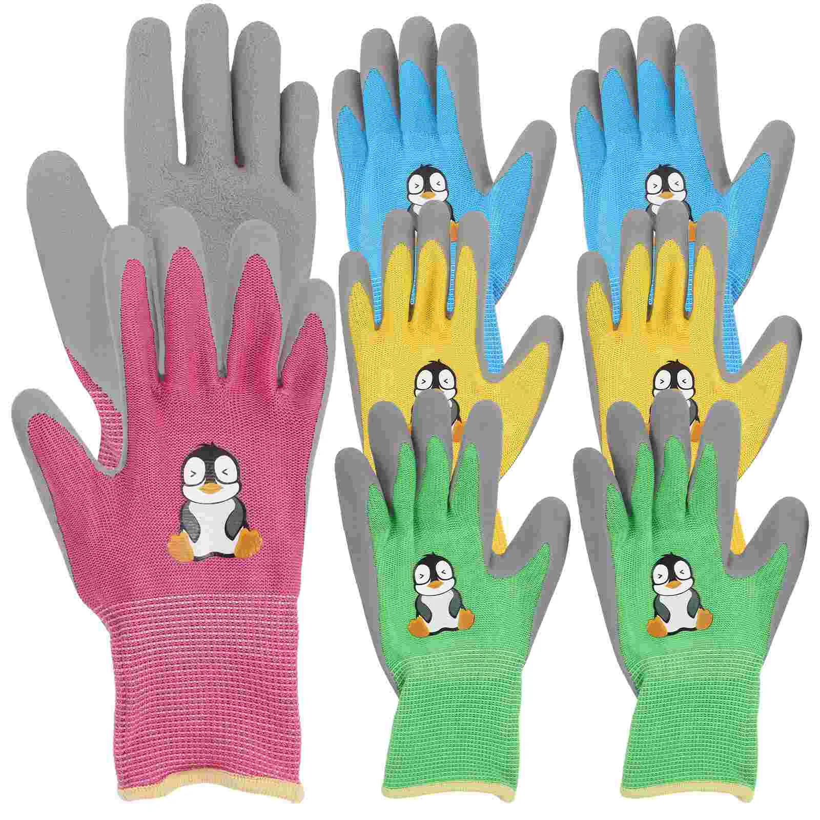 

Ages 3-5 Kids Gardening Gloves Yard Work Gloves Cute Child Work Kids Gloves Safety Gloves For Children Hand Protection Soft