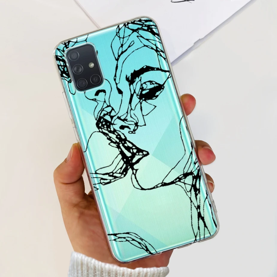 Stylish Painted Soft Silicone Phone Case with Bumper