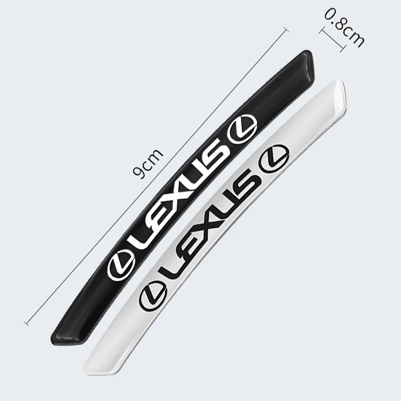 렉서스 F-SPORT ES RX NX LS UX LM LX GX LC RZ IS CT GS RC HS SC TX L 악세서리용 4개 금속 자동차 휠 허브 장식 스티커