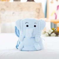 100*80cm Soft Coral Fleece Baby Blanket Newborn Swaddle Wrap Flannel Blanket Office Nap Blanket Baby Stuff 2