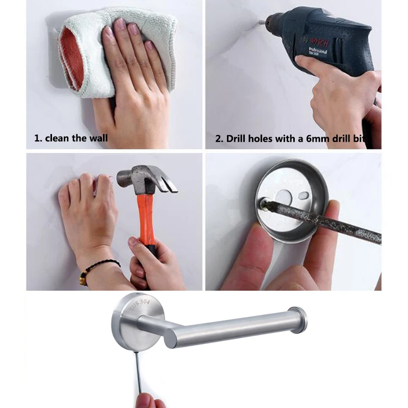 Toilet Paper Holder 3colors for Bathroom