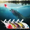 5pcs Whopper Popper Fishing Lures with Rotating Tail Artificial Bait Floating Wobblers Fishing Bait for Trout Bass Black Fish 1