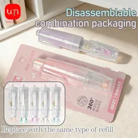 WQN-Pen-shaped Correction Tape Set, Refillable, Portable Mini Size, Quick & Neat Correction for Students & Office 3