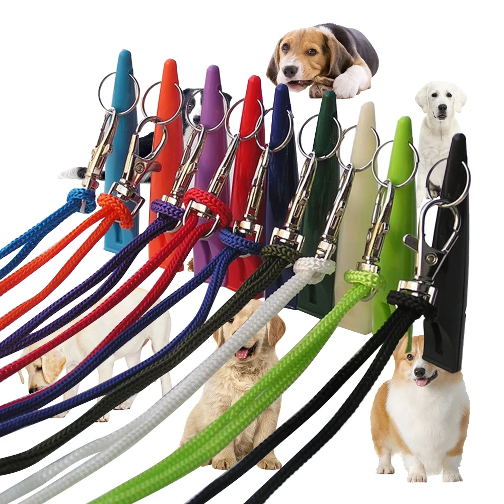 Portable Pet Training Whistle With Lanyard Pet Supplies for Dogs Horses Sheep Pigeons Dropship survival whistle dog whistle