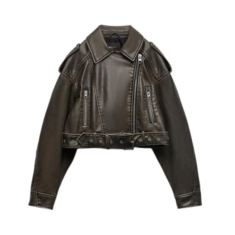 2023-streetwear-women-retro-leather-jacket-short-coat-turndown-collar-do-old-pu-moto-biker-punk-outerwear-female-loose-coats