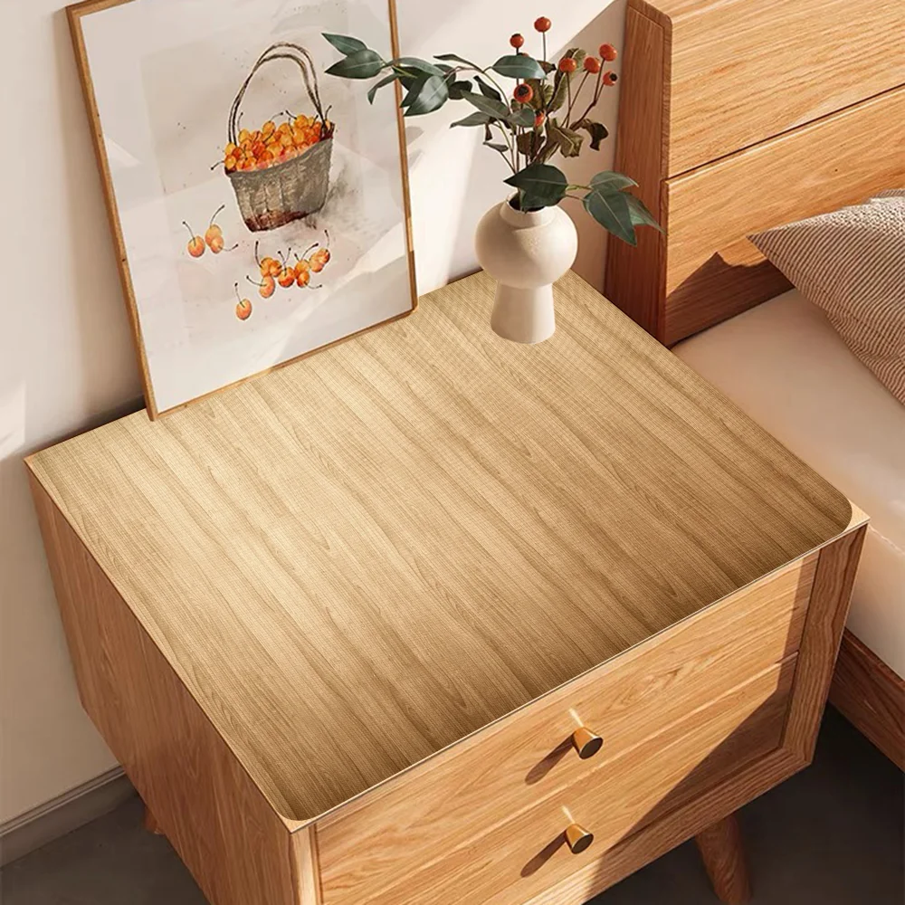 Wood Grain Absorbent Drain Mat Countertop Dry Mats Printed Coffee Machine Draining Pad Kitchen Table Tableware Placemats 2