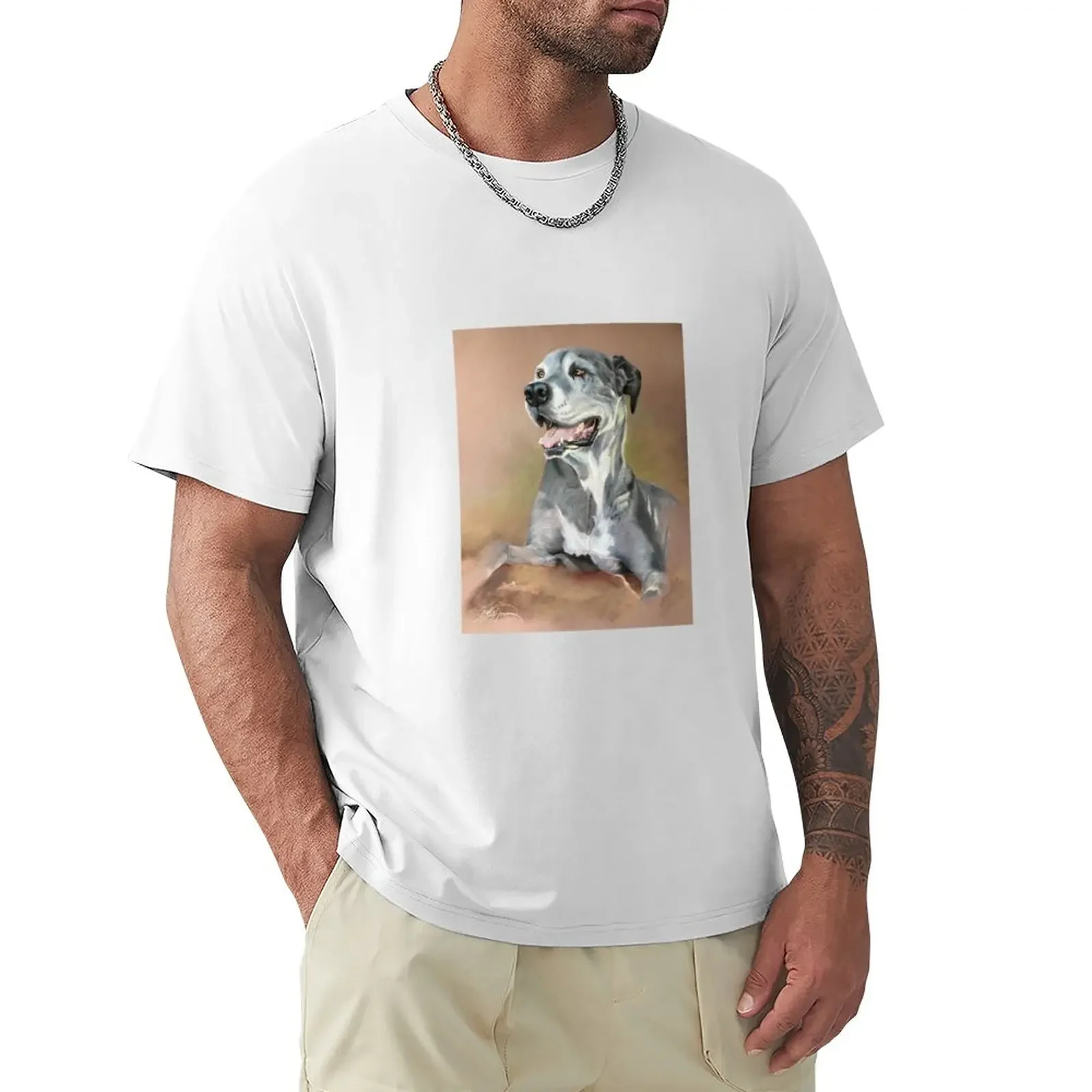 

Deesy T-Shirt vintage clothes plain tees heavy weight t shirts for men customs oversized men t shirt