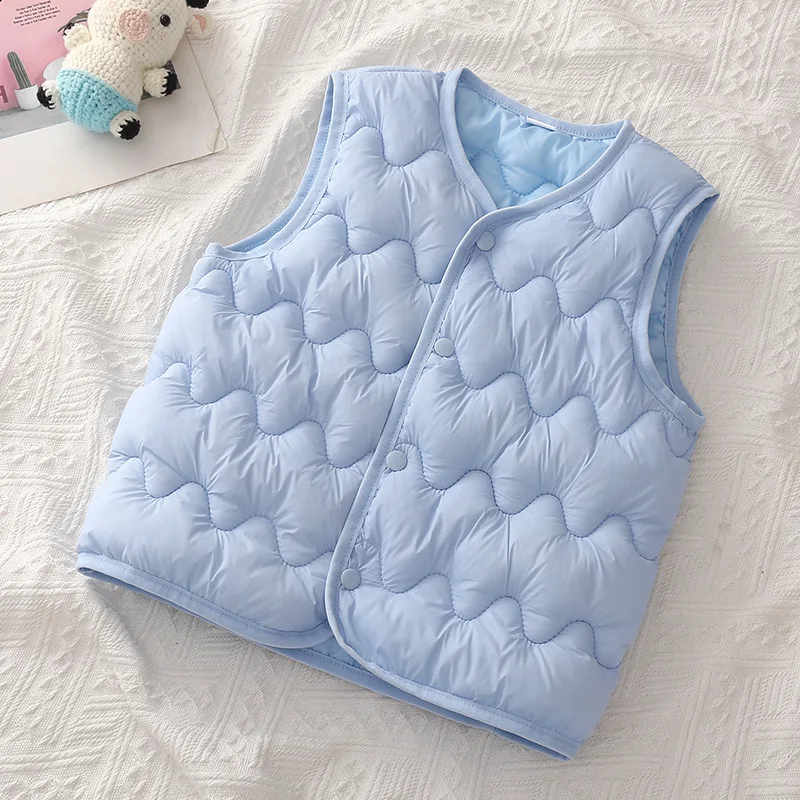 Children Vest 2-7Yrs Kids Warm Tops