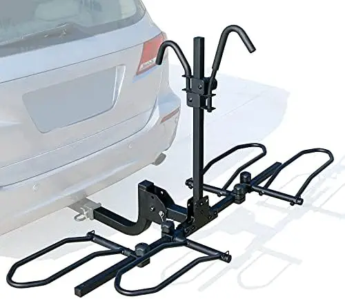 

Platform Style Hitch Mount Bike , Tray Style Bicycle Carrier Racks for Cars, Trucks, SUV and Minivans with 2" Hitch Receiver Fah