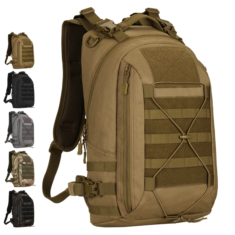 

17L Camo Men Tactical Backpack Outdoor Military Tactical Expandable Backpack Hiking Camping Trekking Hunting Bag Molle Bag