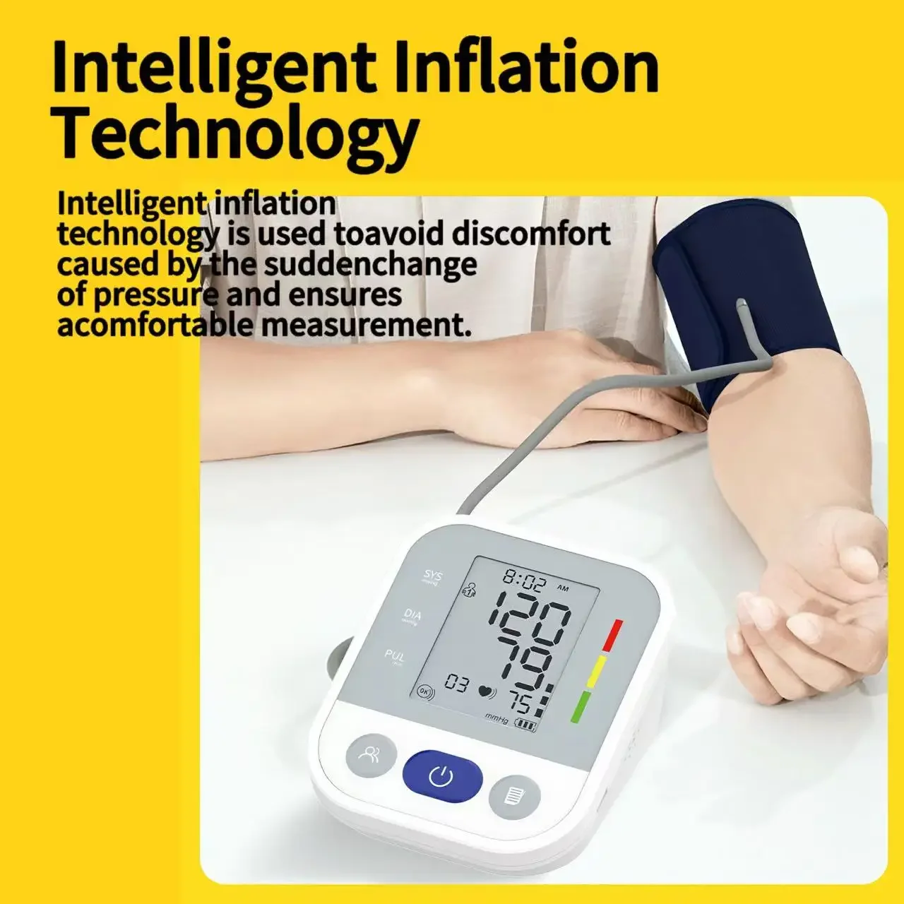 Household Upper Arm Automatic Blood Pressure Monitor