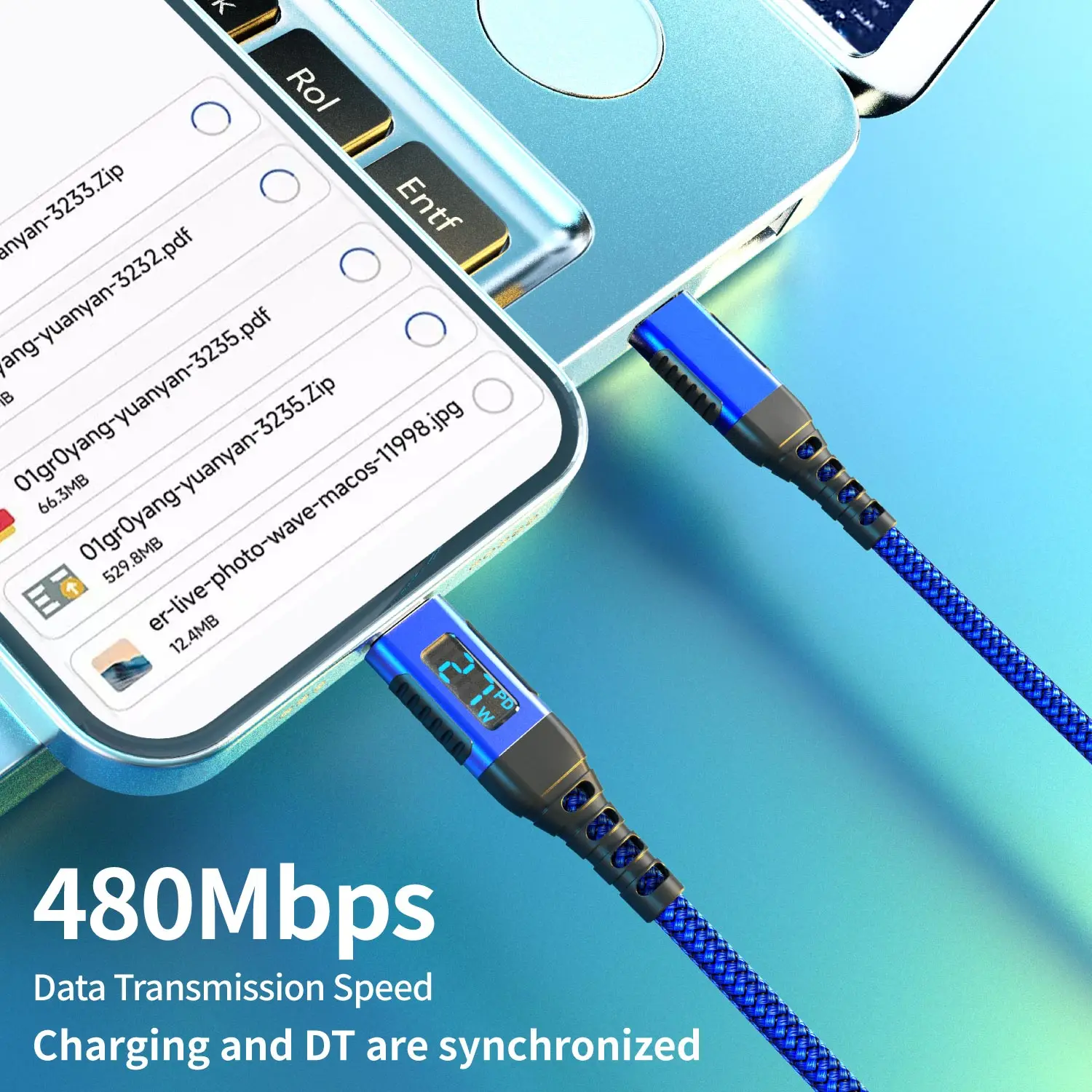 High-Speed USB C to Lightning Cable 6FT [MFi Certified] – Premium Fast Charging Cord