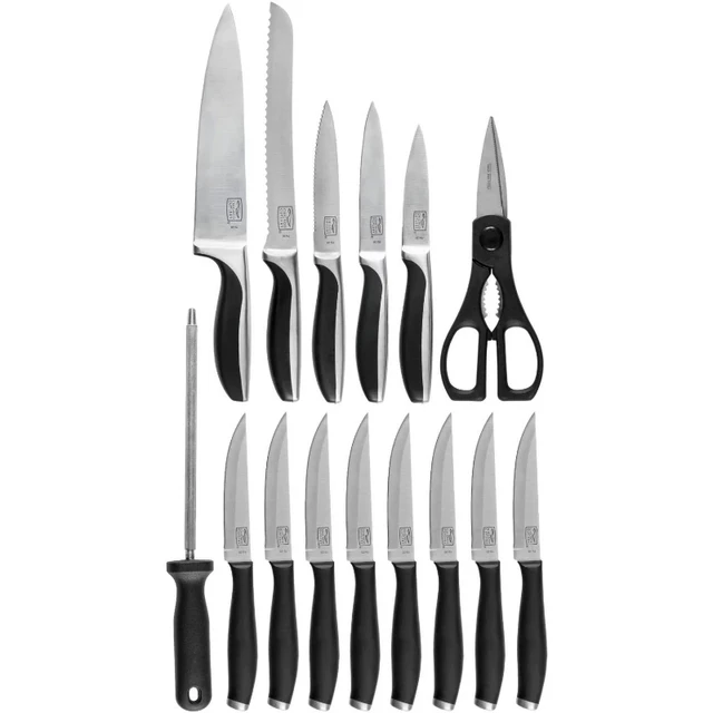 Calphalon Select Self-Sharpening Stainless Steel 12-Piece Knife Block Set  kitchen knife knives set - AliExpress