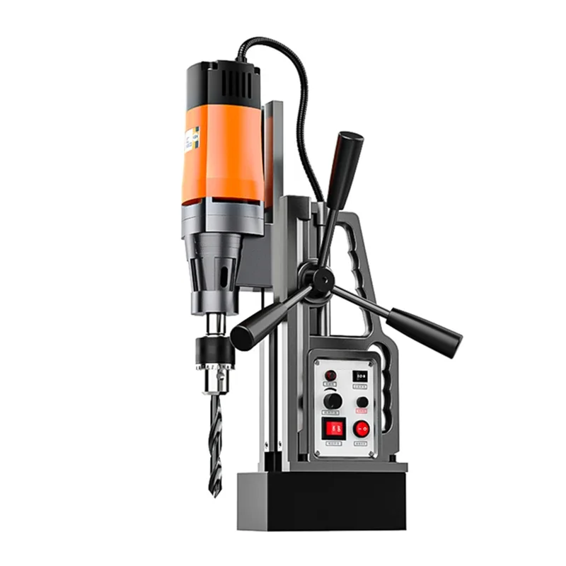 

Magnetic Drill Press Portable Electric Bench Drilling Rig Machine 2850W High Power for Engineering Steel Structure 16 18 25 35mm
