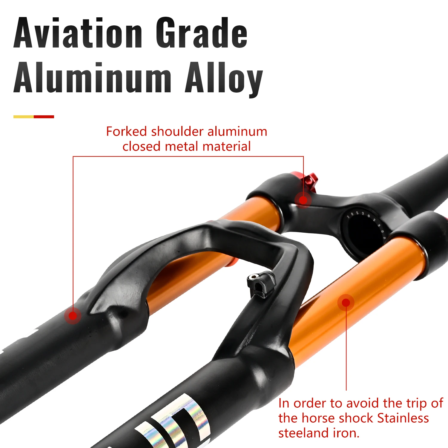 NANLIO X7 PRO MTB 에어 서스펜션 포크 26 27.5 29인치 120 140mm 트래블 리바운드 조절 메탈 부싱 블랙 골드 자전거 포크