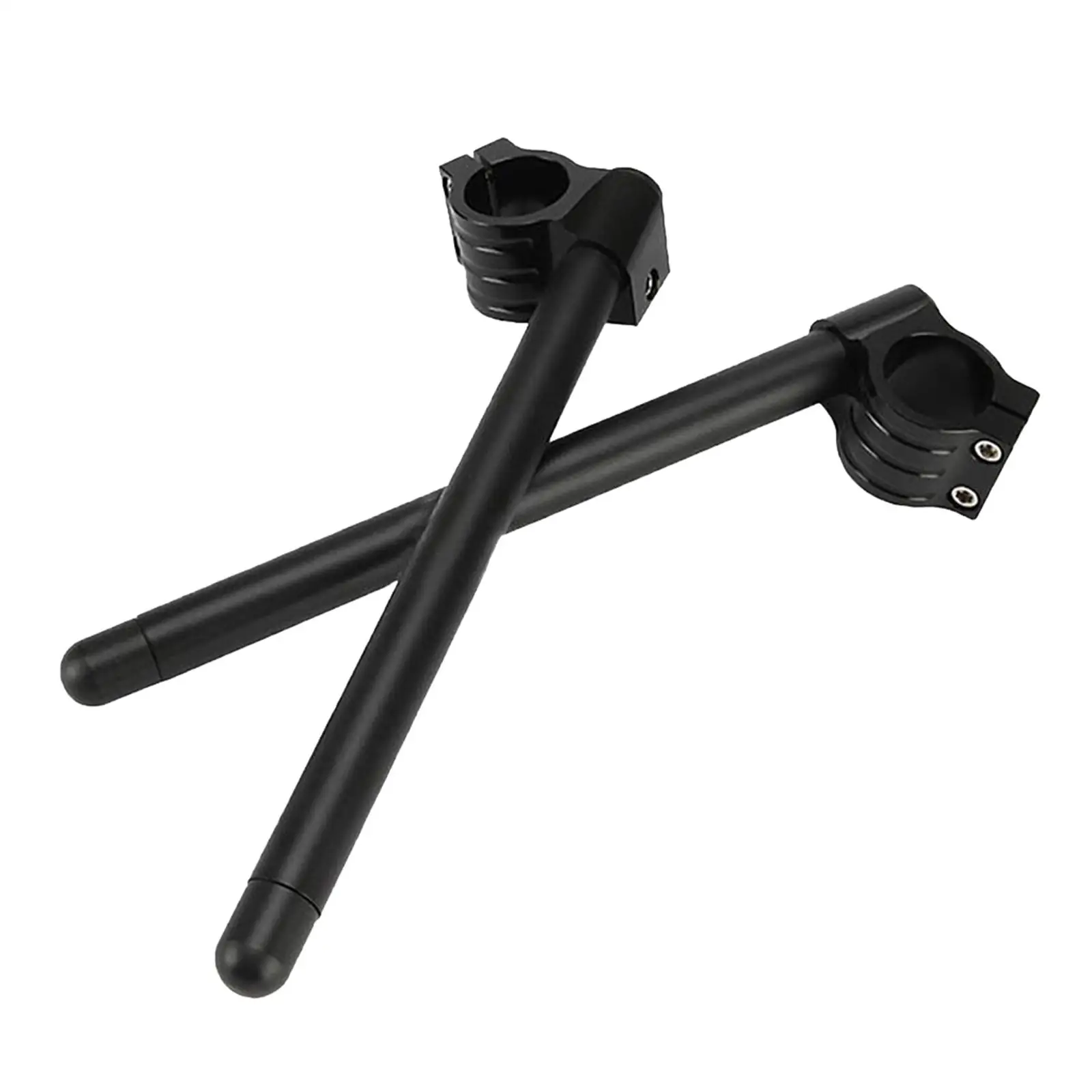 CNC 포크 클립온 핸들 그립 핸들바, 범용 41mm, 오토바이 튜닝 팩 2 개