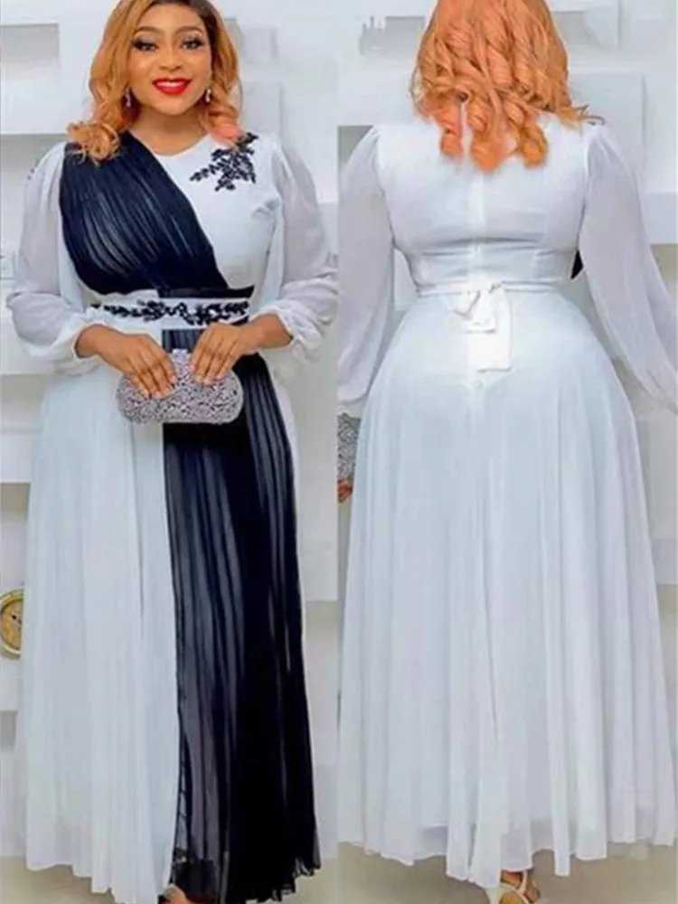 Abaya – robe longue pour femmes musulmanes, Hijab, mode dubaï, avec ceintures, vêtements islamiques, robes africaines, Djellaba