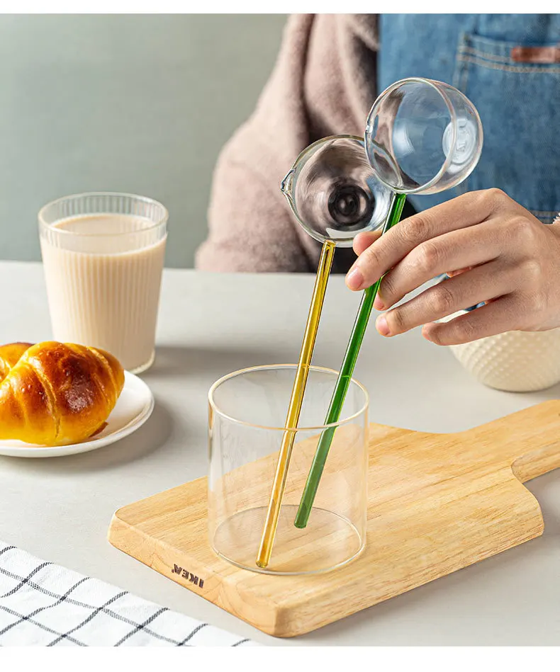 Long Handle Heat Resistant Tadka Spoon Cooking Sauce Gravy Spoon Soup Ladle Spoon For Kitchen Buffet Hot Pot, 30 Undefined