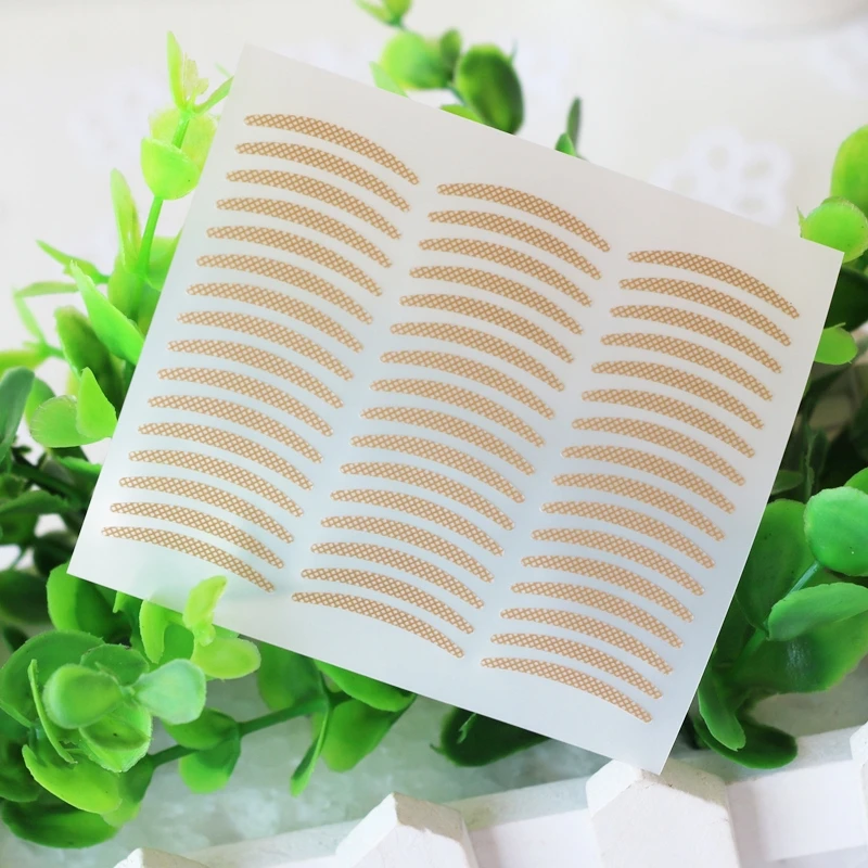 Double fold eyelid tape 480PCS Invisible Eyelid Stickers Transparent Double Eyelid Stickers Self Adhesive Double Eye Tapes Ladies Eye Makeup Accessories