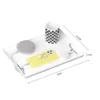 Bedside Storage Tray Data Cables Neatly Home Organizer Display Tray College Dorms Cell Phones Water Cups Storage 5