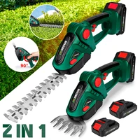 2 IN 1 Cordless Electric Hedge Trimmer Lawn Mower Household Shrub Weeding Pruning Mower Garden Tools for Makita 18V Battery 1