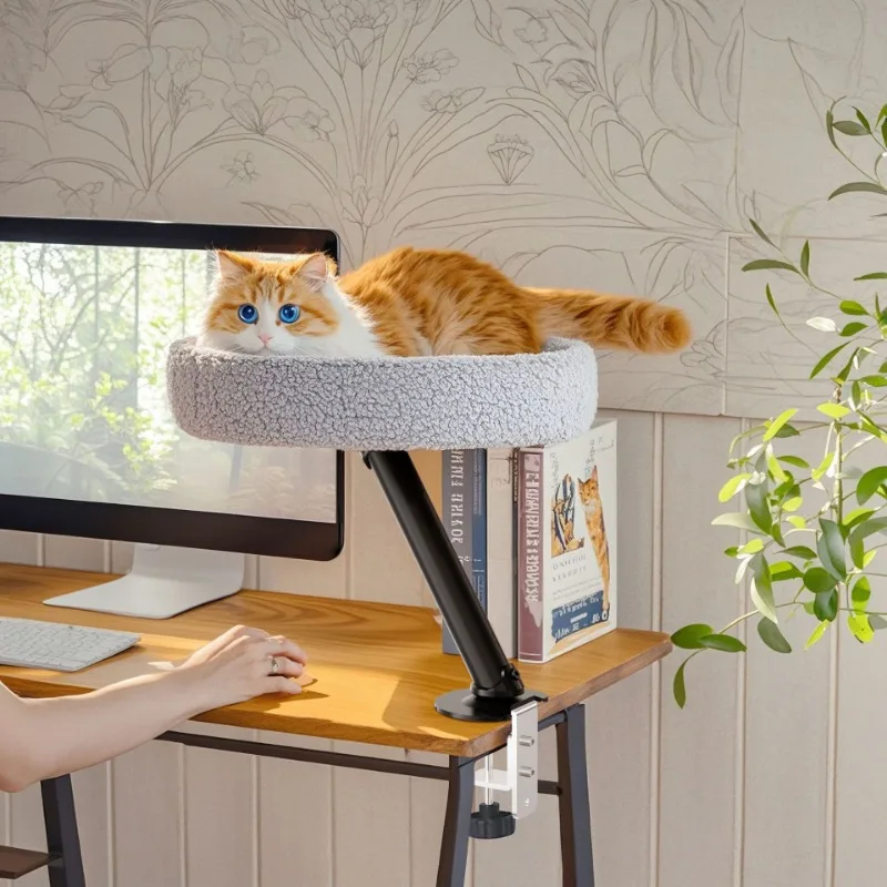 Desktop Round Cat Bed 4