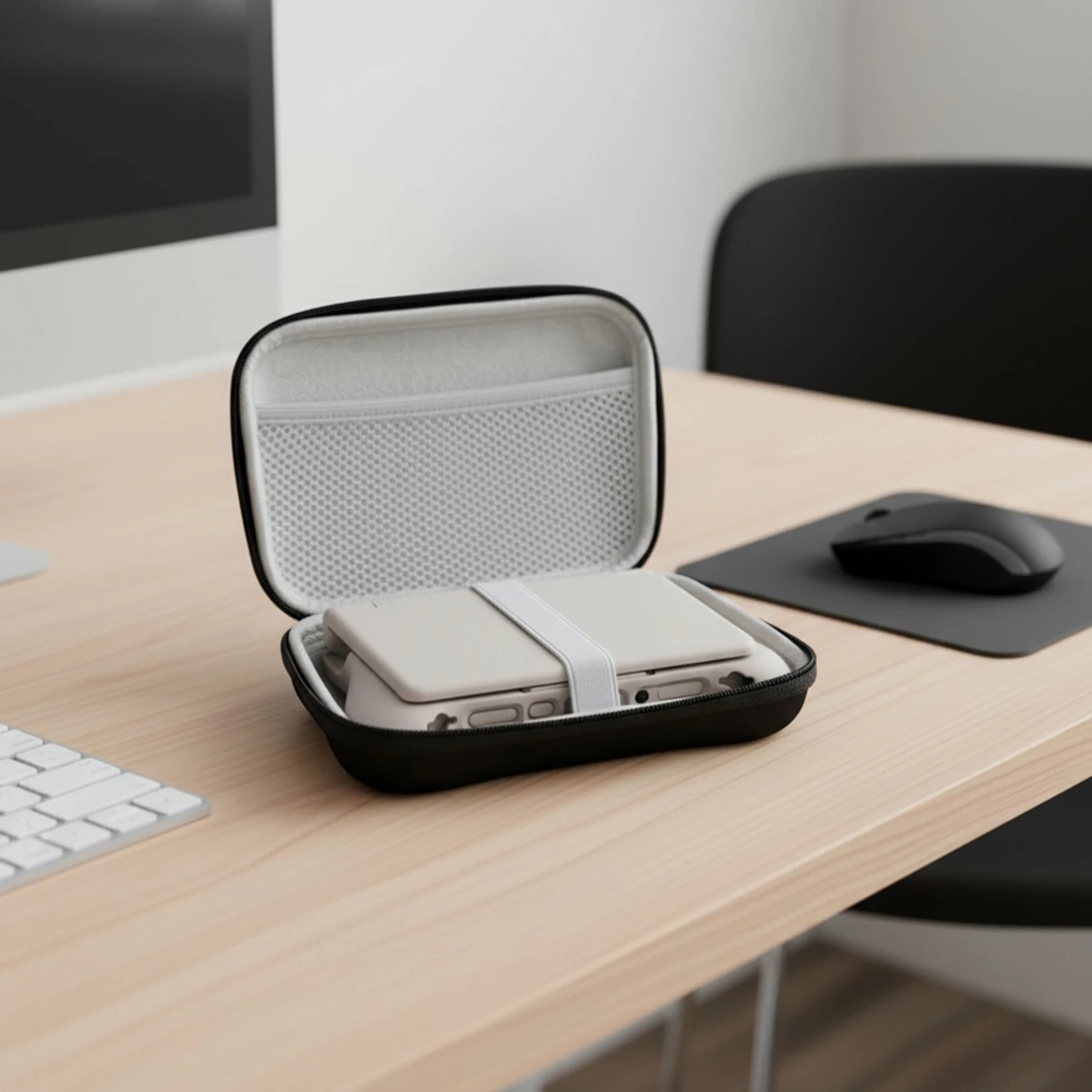 Borsa da trasporto antiurto per console di gioco portatile AYN THOR, custodia protettiva per accessori da gioco per viaggi e conservazione - immagine 3