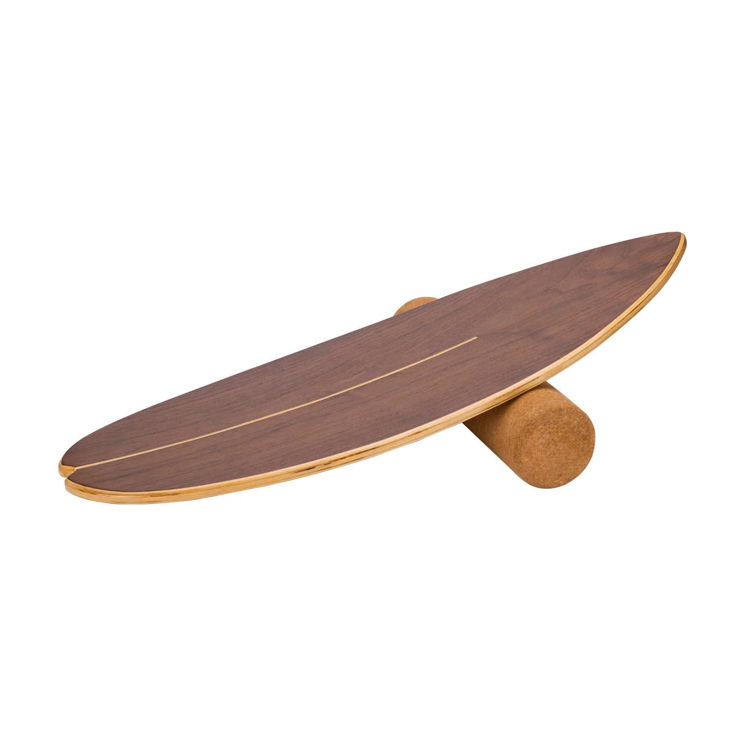 

Balance Board Natural Walnut Wood Skiing Surfing Land Charge Core Training Board