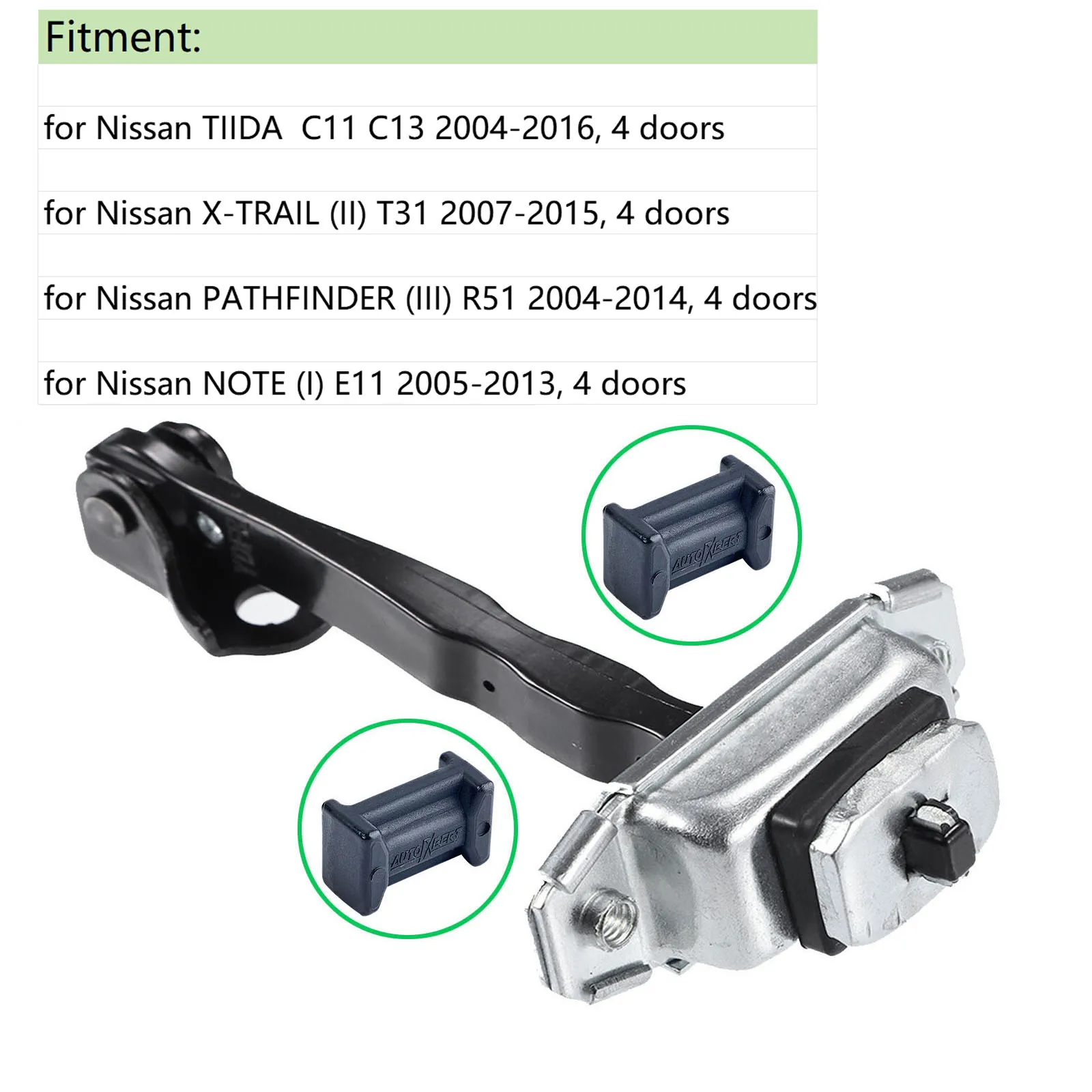 Car Door Check Strap Check Assy Limiter Repair Kit Stopper Damping