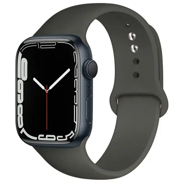 Silicone Band For Apple Watch strap 46mm 44mm 45mm 40mm 41mm 42-38mm 49mm sport bracelet iwatch series 11 10 9 8 7 6 5 SE Ultra3 - Image 49