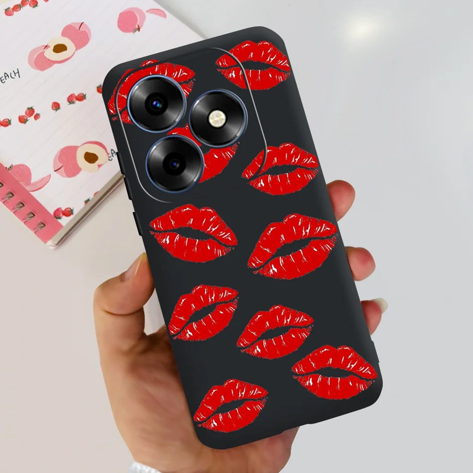 Fashion Elegant Painted Soft Silicone TPU Phone Back Cover