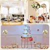 10 Pcs 26.7" Tall Gold Flower Vase for Wedding Centerpiece Decorative Tabletop Metal Trumpet Floral Stand for Christmas 5