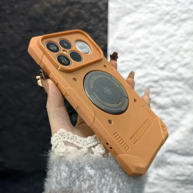Poco F8 Ultra Pro Magnetic Shockproof Heat-Dissipating TPU Phone Case