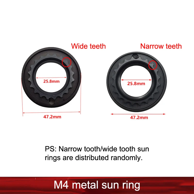 Riding Accessories Bicycle Brakes Solar Ring M4 Snap Ring M16MOE Handguard Universal Model No Function 2