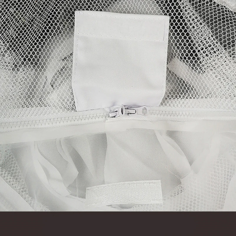 Beekeeping Suit Beekeeping Clothing Clear Breathable Beekeeping Jacket with Round Veil and Hat for Protection from Bee Lightweight Removable Hat for Men and Woman
