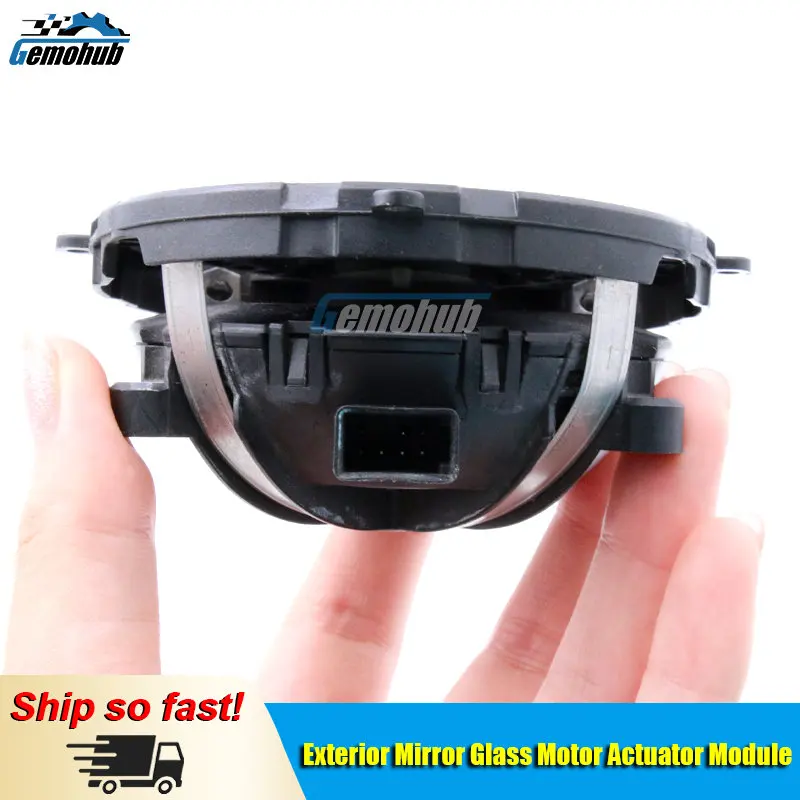 Per Porsche Macan Cayenne Wing Mirror Glass Motor Module Wing Assembly Automatic Up/Down Dropshipping Voiture Accessori Nero