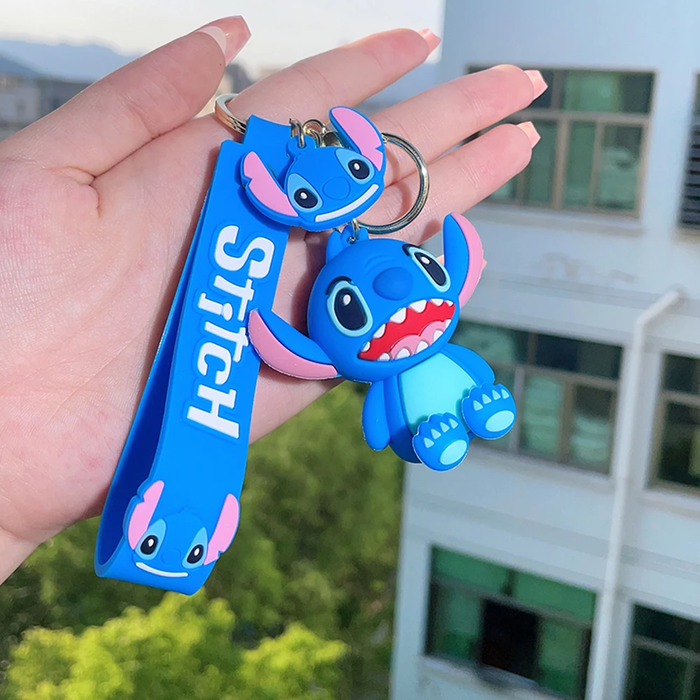 Stitch Kt Gato Boneca Boneca Desenho Animado Chaveiro Criativo Saco De  Casal Fofo Pingente De Carro Presente