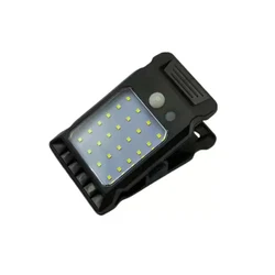 Solar - Powered Outdoor Motion Sensor Security Light, Super Bright and Waterproof - 3Pcs (Clamp Type)