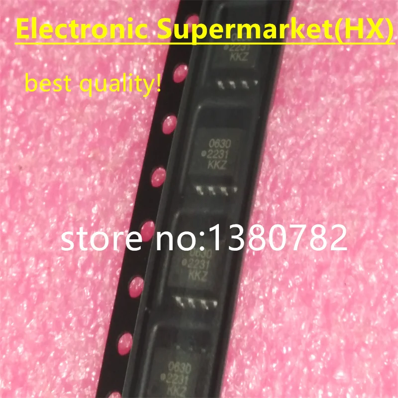 

Free Shipping 50pcs/lots HCPL-0630-500E HCPL-0630 HCPL0630 A0630 SOP-8 IC In stock!