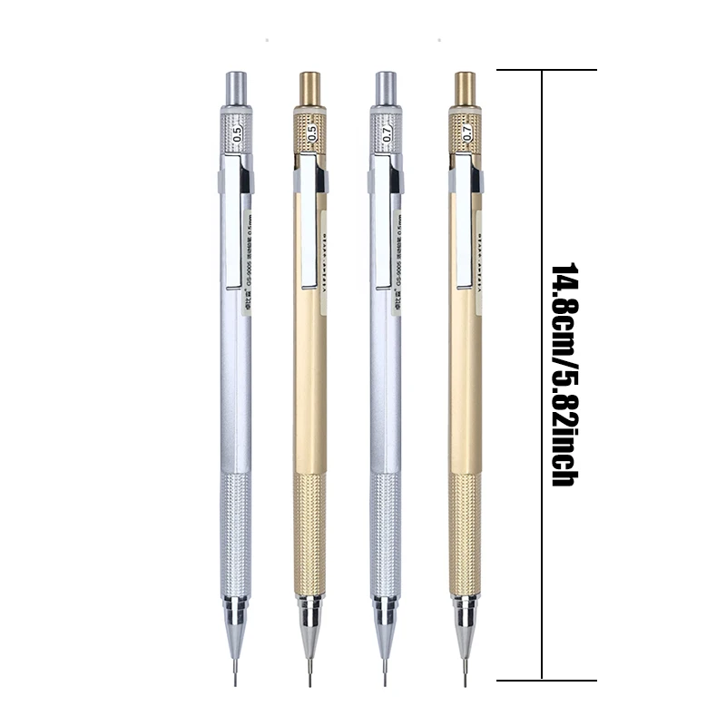 0.5/0.7mm Anti slip Mechanical Pencil Drawing Automatic Pencil, for Artist Writing, Sketching and Filling Drawing Stationery 5