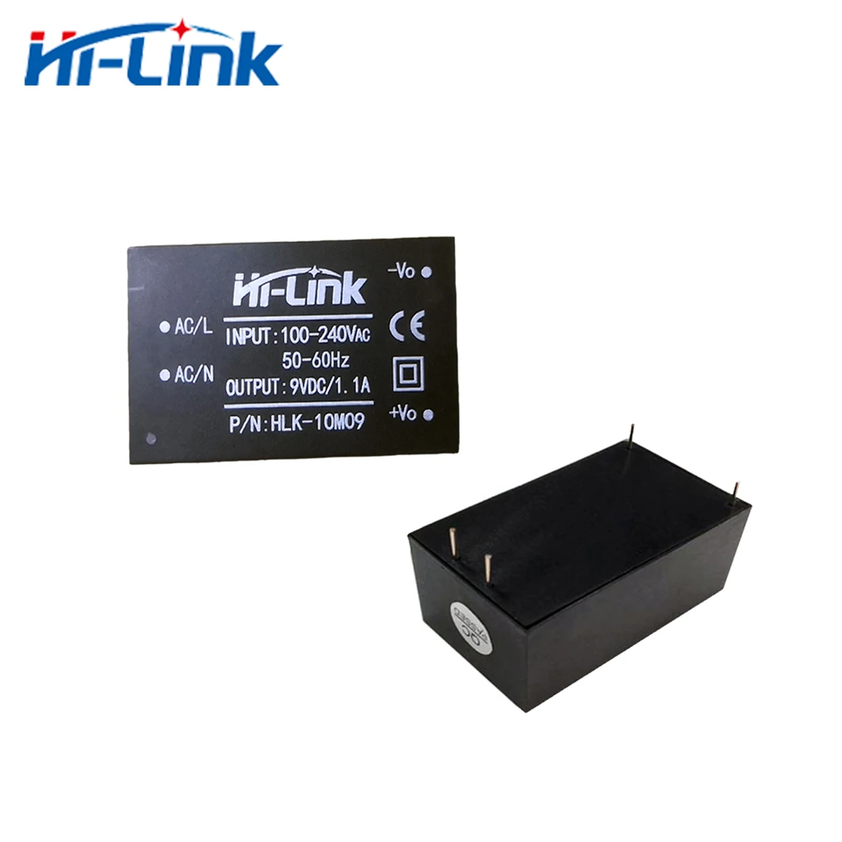 Shenzhen HiLink HLK-10M05 HLK-10M12 HLK-10M15 110V 220V to 10W 3.3V/5V/9V/12V/15V/24V AC DC Power Supply Module power adapter power supply switching power supply