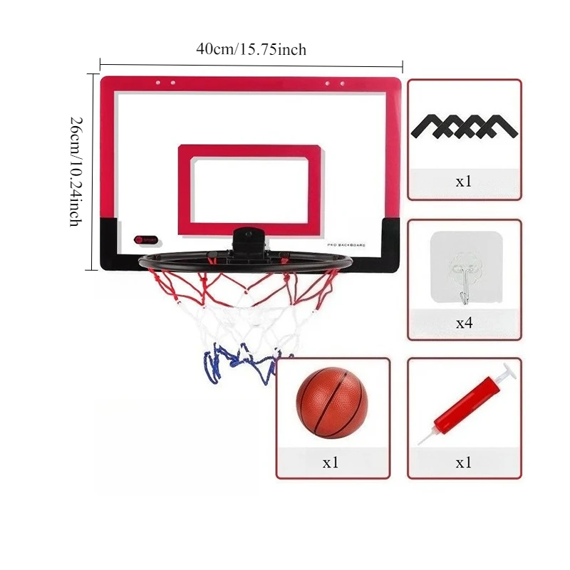 Kids Mini Indoor Basketball Hoop 6