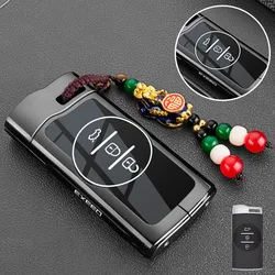 Coperchio per Chiave Auto Premium con Anello Portachiavi e Accessori Interior Fob