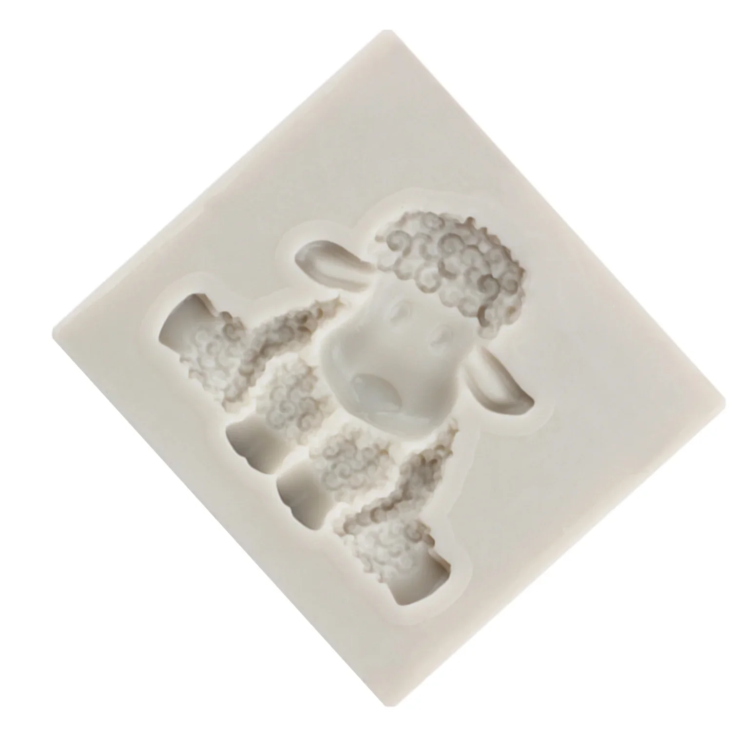 Stampi In Silicone Per Decorazioni Torte – Set 2 Pezzi Con 16 Forme Animali Della Fattoria, Per Fondente, Cioccolato, Resina E Argilla - 2