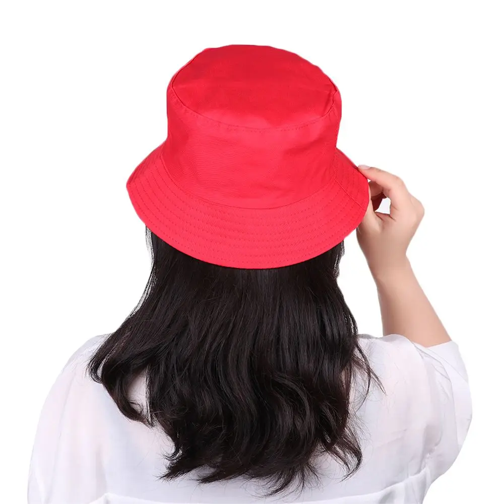 Bucket Hat Women Men Anti-UV Beach Sun Hat Summer Sunscreen Panama Outdoor Foldable Portable Fisherman Cap sun hats sun hat fisherman hat bucket hats sunscreen hats