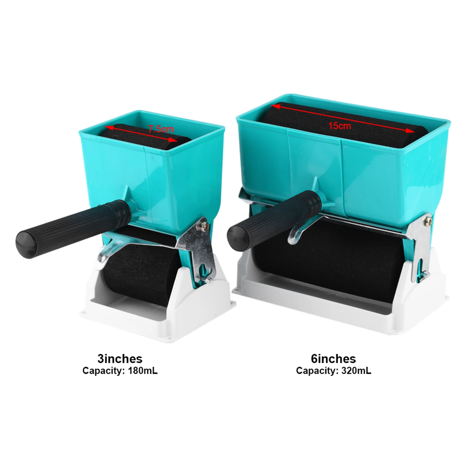 180mL/320mL Portable Handheld Glue Applicator Roller Manual Gluer for Woodworking Woodworking Glue Applicator Decorating Supplie