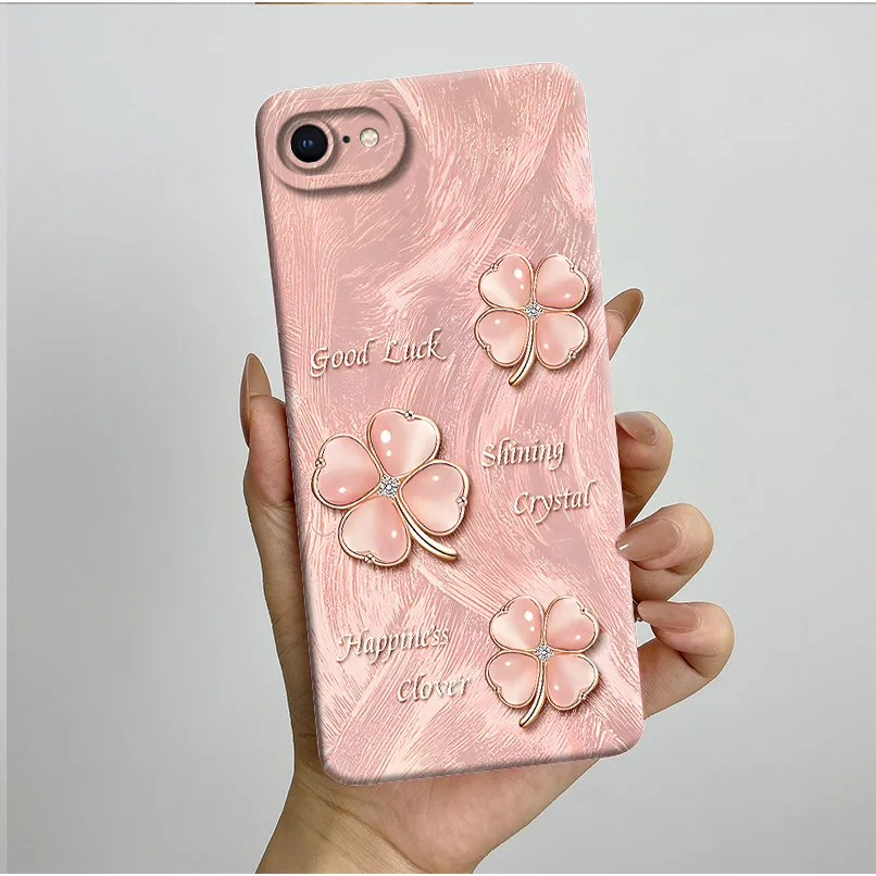 Aesthetic Soft Slim Silicone Phone Case with Full Bumper Protection